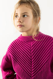 thumbnail: Blue Rebel trui Georgette fuchsia
