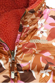 thumbnail: Moodstreet reversible winterjas met teddy oranje/bruin/roze