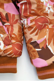 thumbnail: Moodstreet reversible winterjas met teddy oranje/bruin/roze