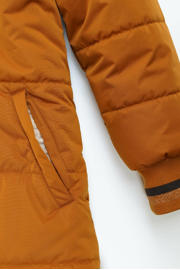 thumbnail: Moodstreet gewatteerde winterjas van polyester toffeebruin