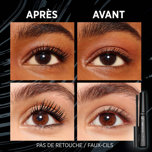L'Oréal Paris Telescopic Lift mascara – Extra Black Zwart