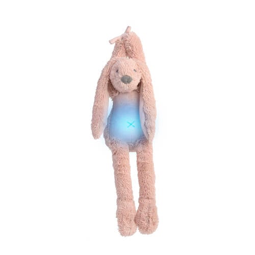 Happy Horse Old Pink Rabbit Richie Nightlight with soothing sounds Nachtlampje Roze