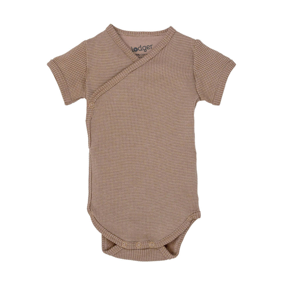 Lodger romper met overslag Ciumbelle bruin