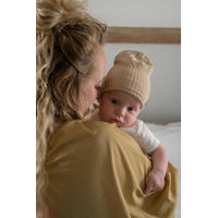thumbnail: Lodger baby muts Seersucker Beige