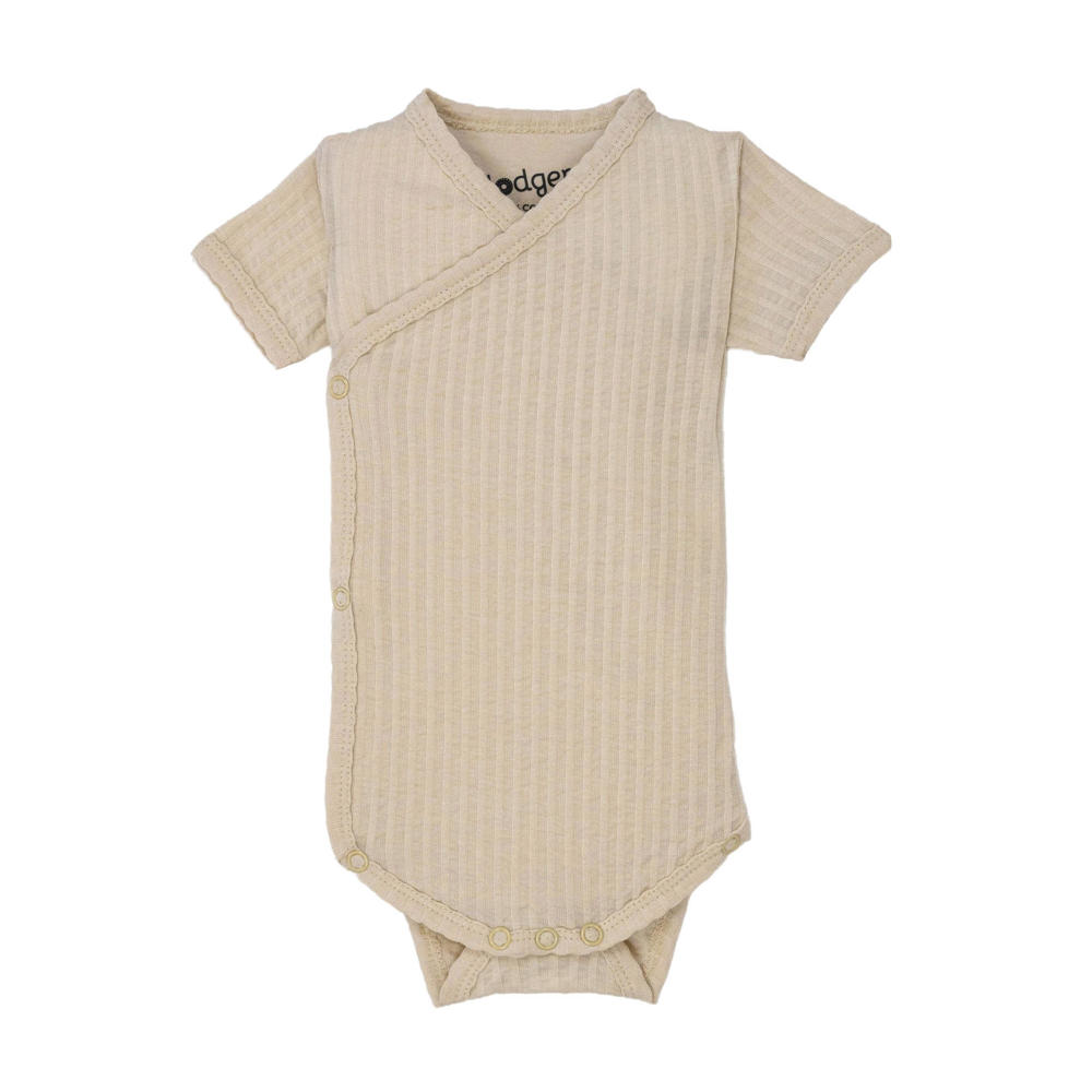 Lodger romper met overslag Seersucker Birch