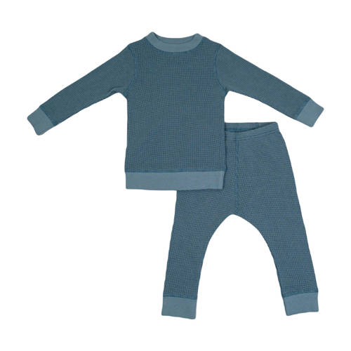 Lodger 2-delige pyjama Ciumbelle Dragon Fly Blauw Jongens/Meisjes Katoen Ronde hals