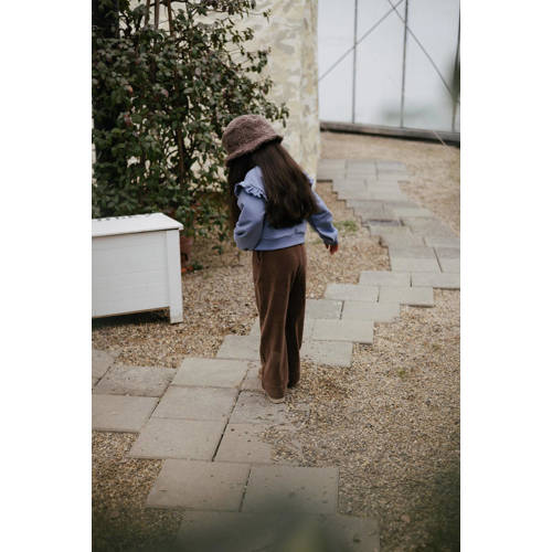 LEVV corduroy broek GUUSKE bruin Effen 80 | Broek van
