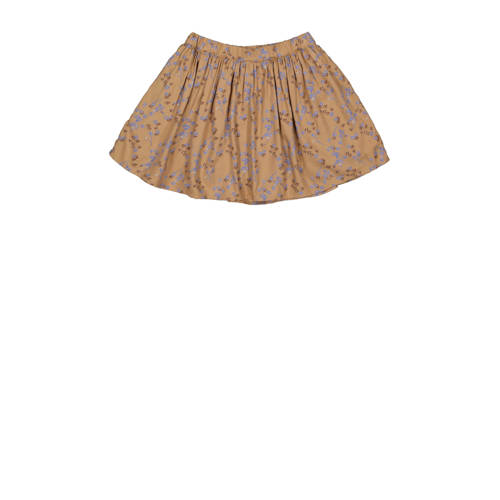 LEVV rok GWYN met all over print beige blauw Meisjes Viscose All over print 104