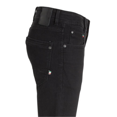 VINGINO regular fit jeans Baggio Basic black denim Zwart Jongens Katoen 104