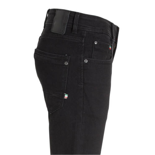 VINGINO regular fit jeans Baggio Basic black denim Zwart Jongens Katoen 98
