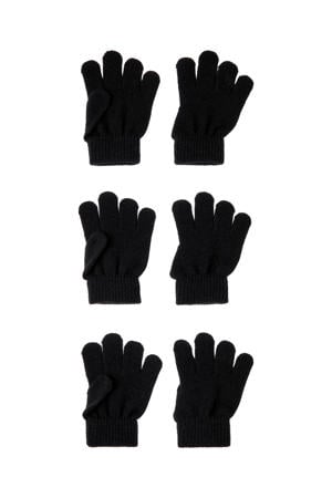 handschoenen - zwart (set van 3)