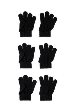 handschoenen - zwart (set van 3)