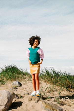 sweater Nola petrol/lila