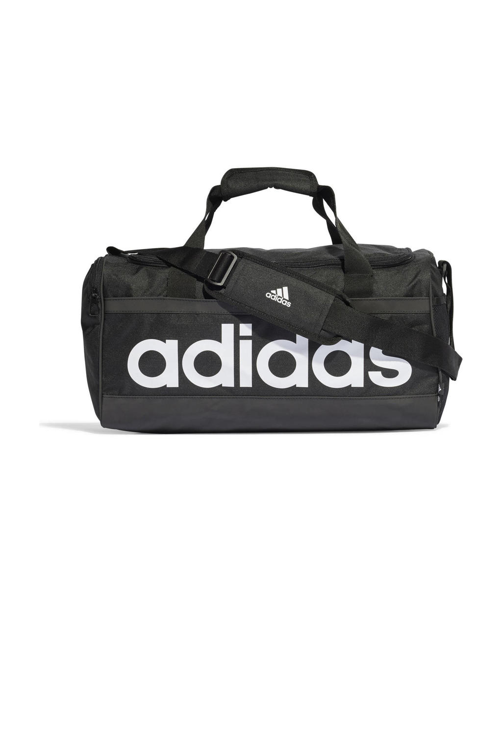 adidas Performance   sporttas Linear Duffel S 25L zwart/wit