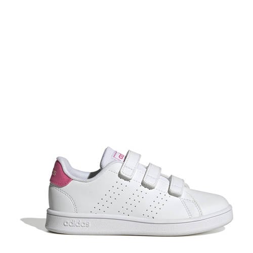 adidas Sportswear Advantage CF sneakers wit/roze Jongens/Meisjes Synthetisch - 30