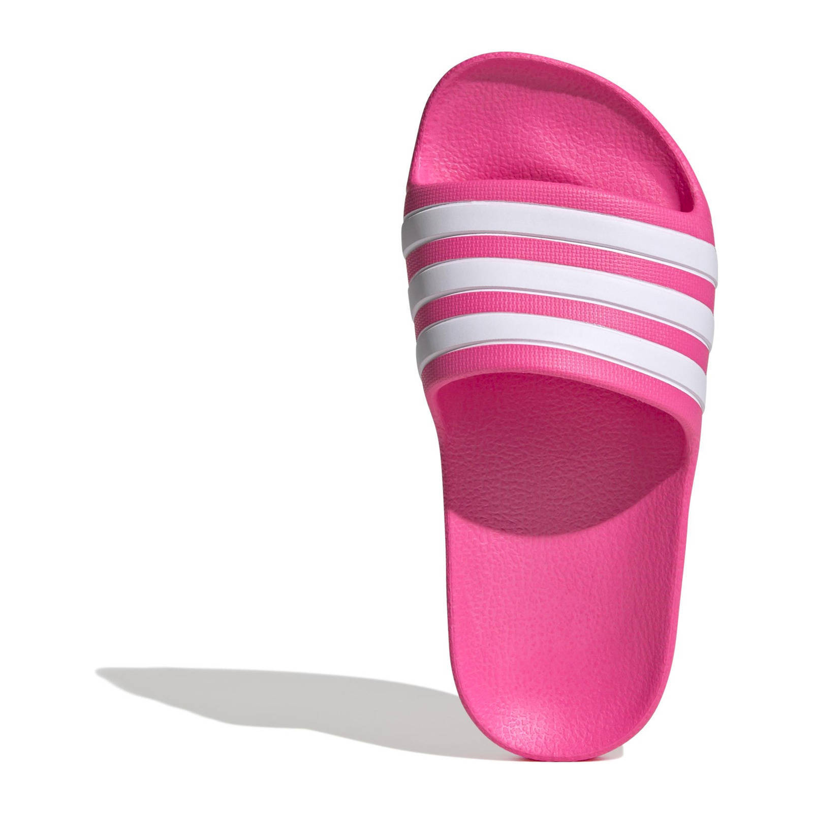 Adilette Aqua slipper roze wit