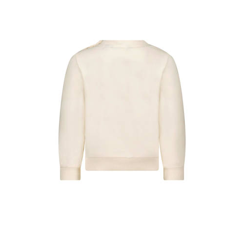 Le Chic Garcon sweater ONNO offwhite zand Wit Meerkleurig 68