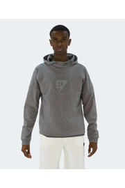 thumbnail: Bellaire hoodie met logo grijsgroen