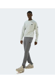 thumbnail: Bellaire slim fit broek grijsgroen