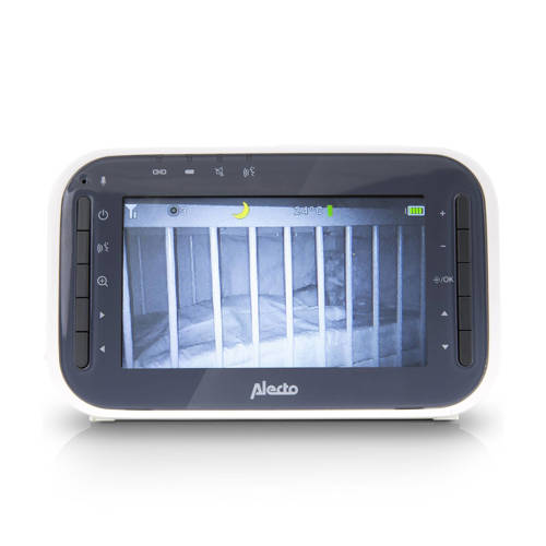 Alecto DVM200M Babyfoon met camera en 4.3' kleurenscherm Wit