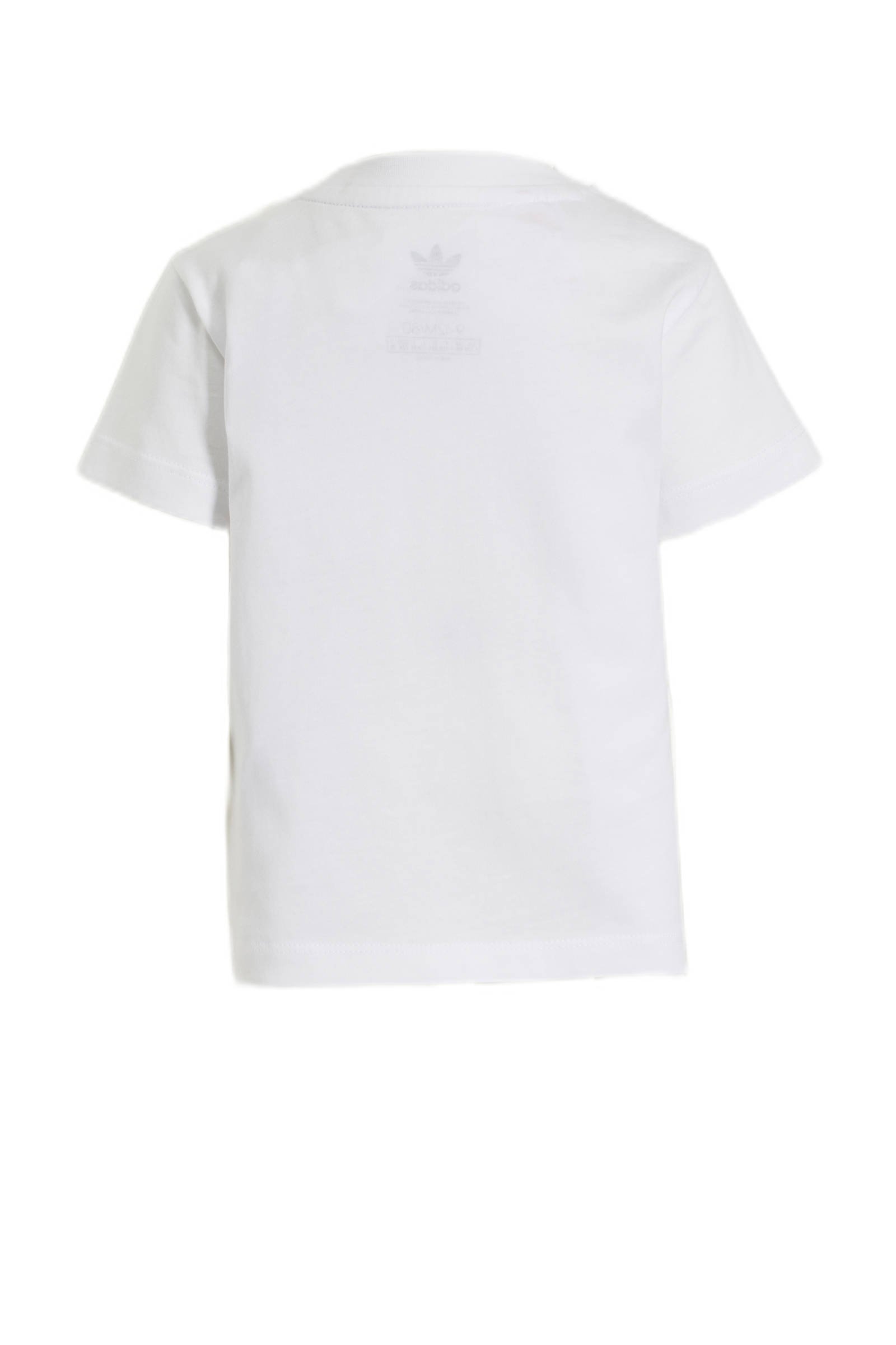 Adidas originals outlet t shirt white