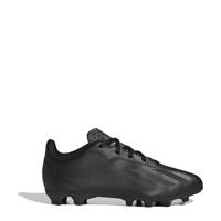 thumbnail: Zwarte jongens en meisjes adidas Performance X Crazyfast.4 junior voetbalschoenen van gecoat textiel/voering: mesh/voetbed: eva