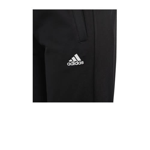 Adidas Sportswear trainingspak rood zwart Jongens Meisjes Polyester Opstaande kraag 140