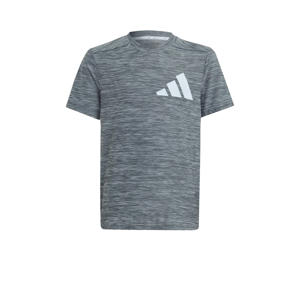   sport T-shirt grijs melange