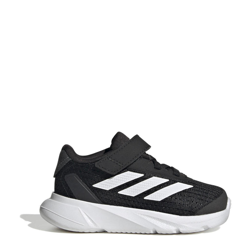 Zwart, wit en antraciete jongens en meisjes adidas Sportswear Duramo SL sneakers van mesh/voering: mesh/voetbed: eva met elastische veter- met klittenbandsluiting
