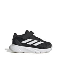 thumbnail: Zwart, wit en antraciete jongens en meisjes adidas Sportswear Duramo SL sneakers van mesh/voering: mesh/voetbed: eva met elastische veter- met klittenbandsluiting