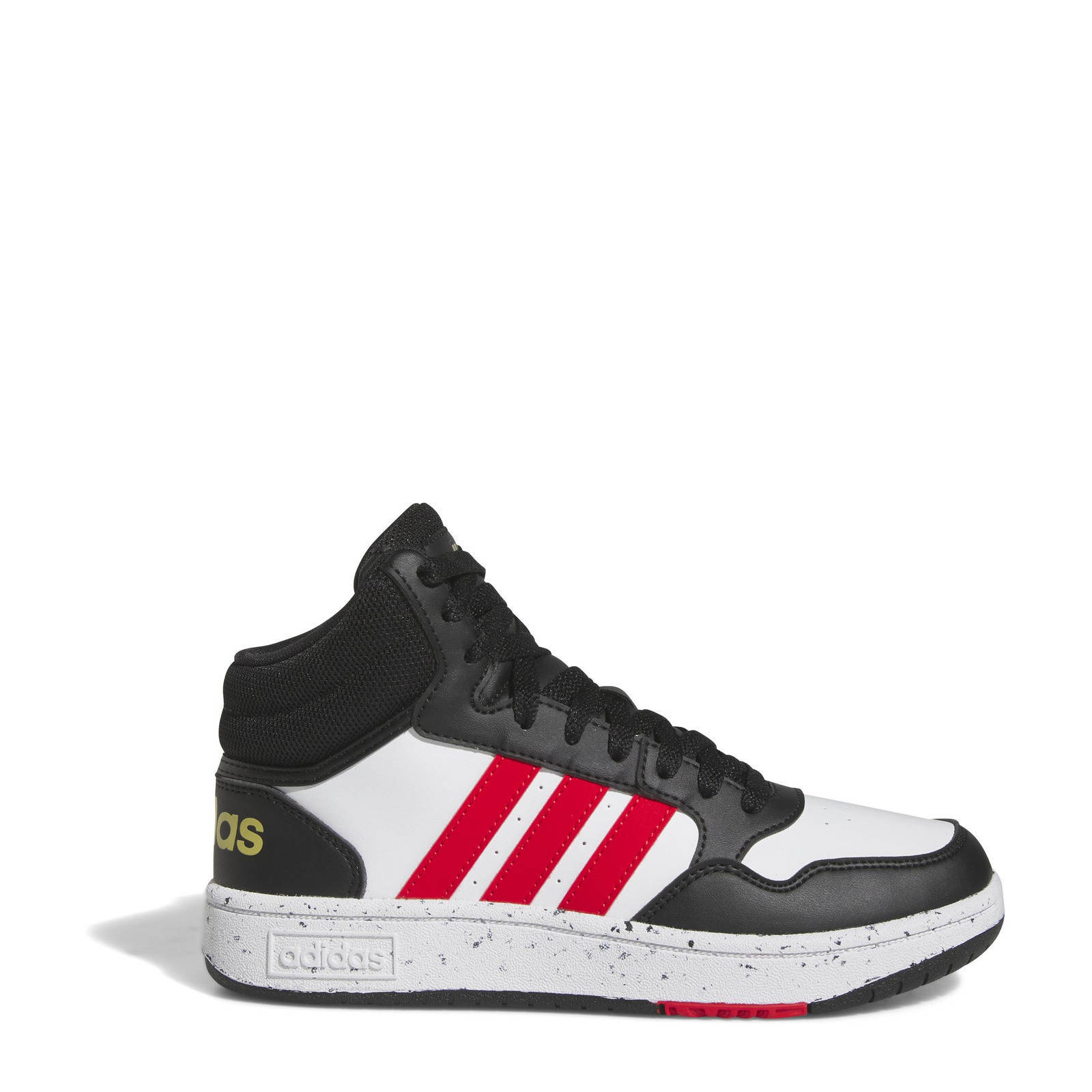 Adidas wit cheap met rood