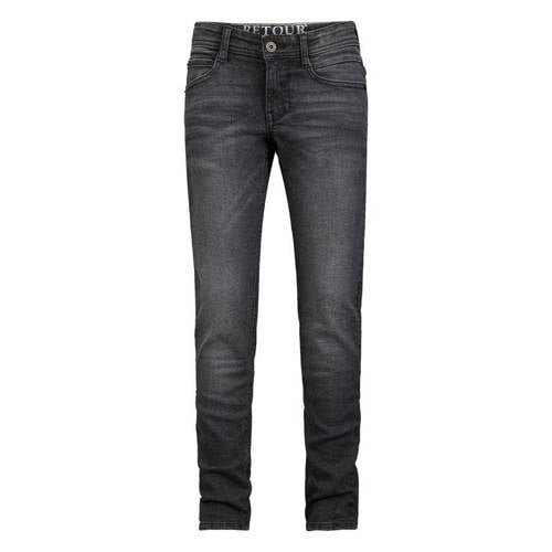 Retour Jeans skinny fit jeans Sivar medium grey denim Grijs Jongens Stretchdenim