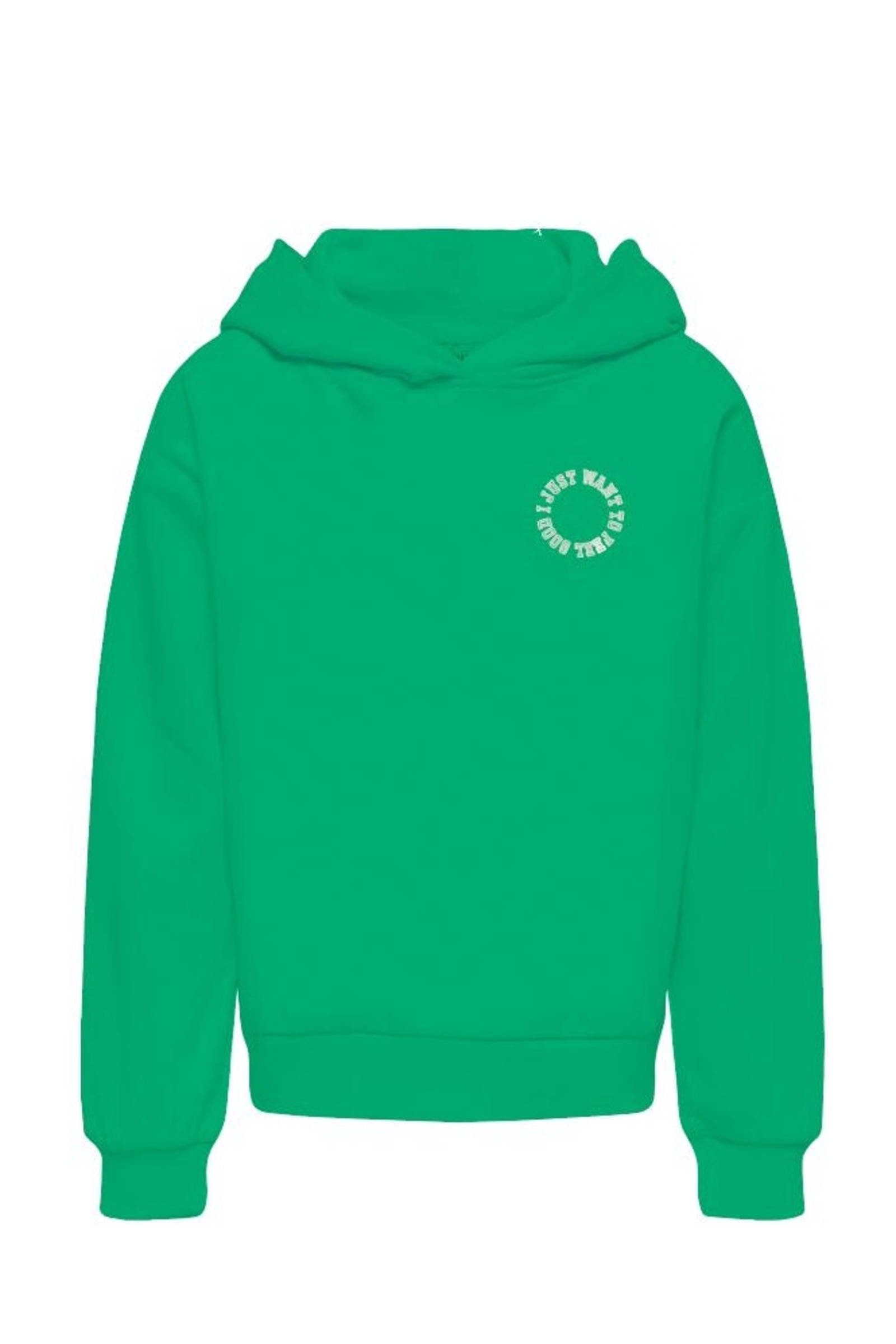 Fel 2025 groene hoodie