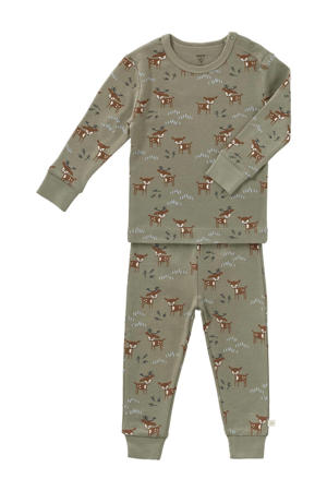 2-delige pyjama Deer Olive