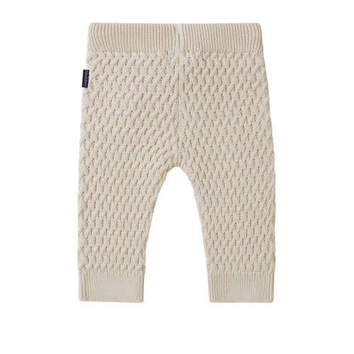 Noppies baby regular fit broek Tawas van biologisch katoen beige Katoen (biologisch) 50