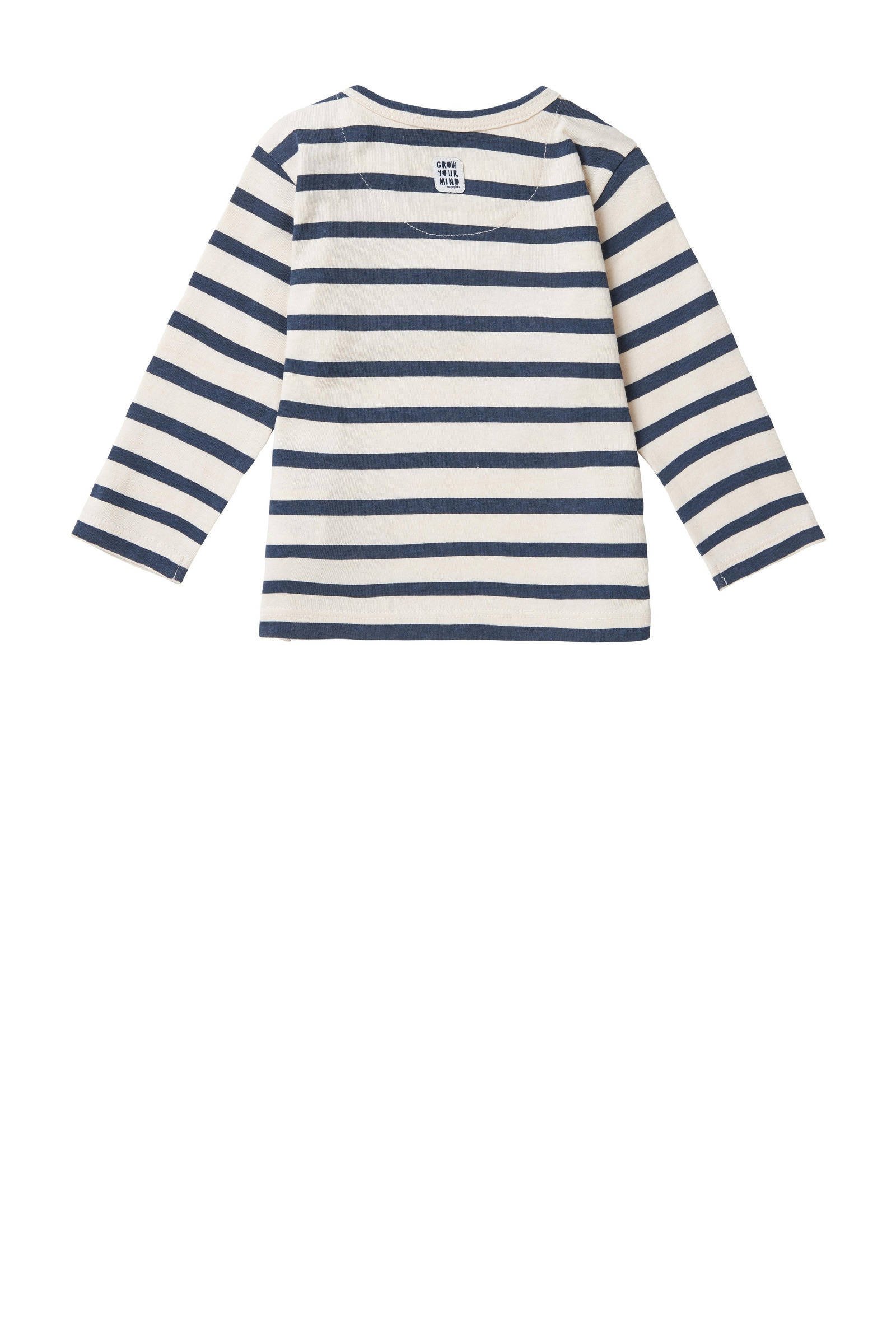 Noppies Unisex Baby Langarm Shirt - GOTS Zertifiziert Mit Druckknöpfen