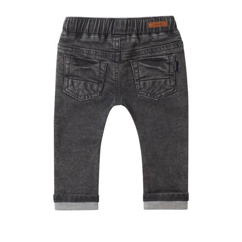 Noppies baby regular fit jeans grijs Jongens Denim 50