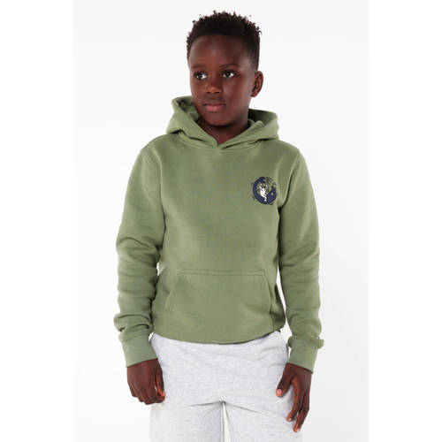 America Today hoodie Seven Jr met printopdruk groen Sweater Printopdruk - 134/140