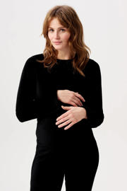 thumbnail: Noppies maternity crop zwangerschaps- en voedingstop Hanoi zwart