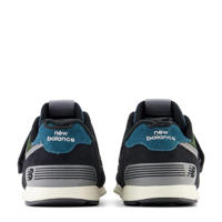 thumbnail: New Balance 574  sneakers zwart/olijf/turquoise