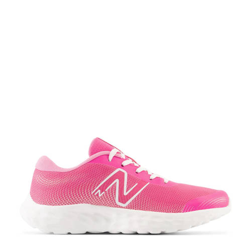 New Balance GP520 hardloopschoenen roze/wit Jongens/Meisjes Mesh 