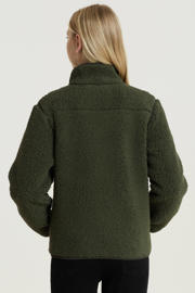 thumbnail: anytime teddy fleece vest khaki