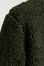 thumbnail: anytime teddy fleece vest khaki
