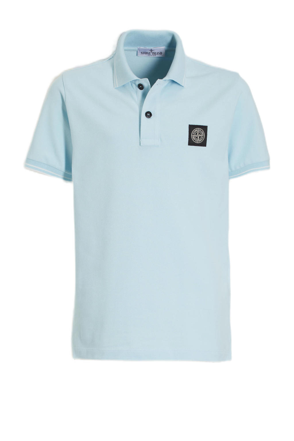 Stone Island Kids Boys Polo In Light Blue
