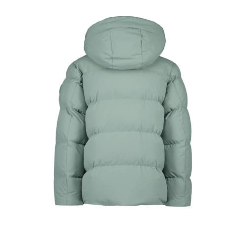 Airforce gewatteerde winterjas PIA mintgroen Meisjes Polyester Capuchon 140