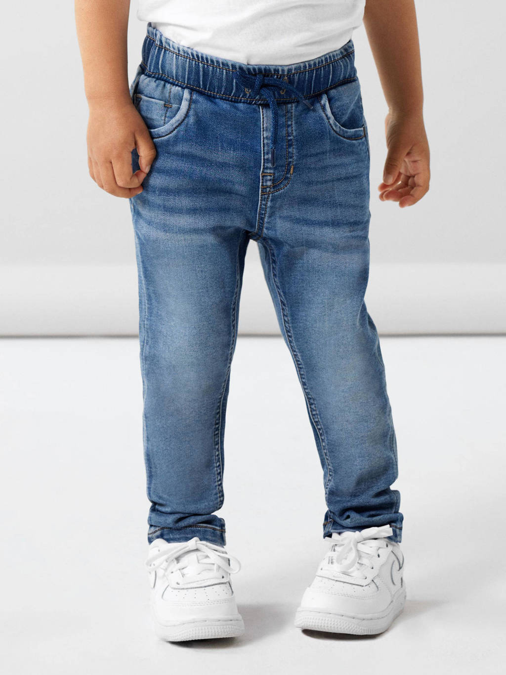 slim fit jeans NMMRYAN medium blue denim