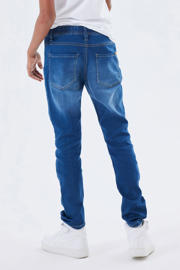 thumbnail: NAME IT KIDS slim fit jeans NKMRYAN JOGGER dark blue denim