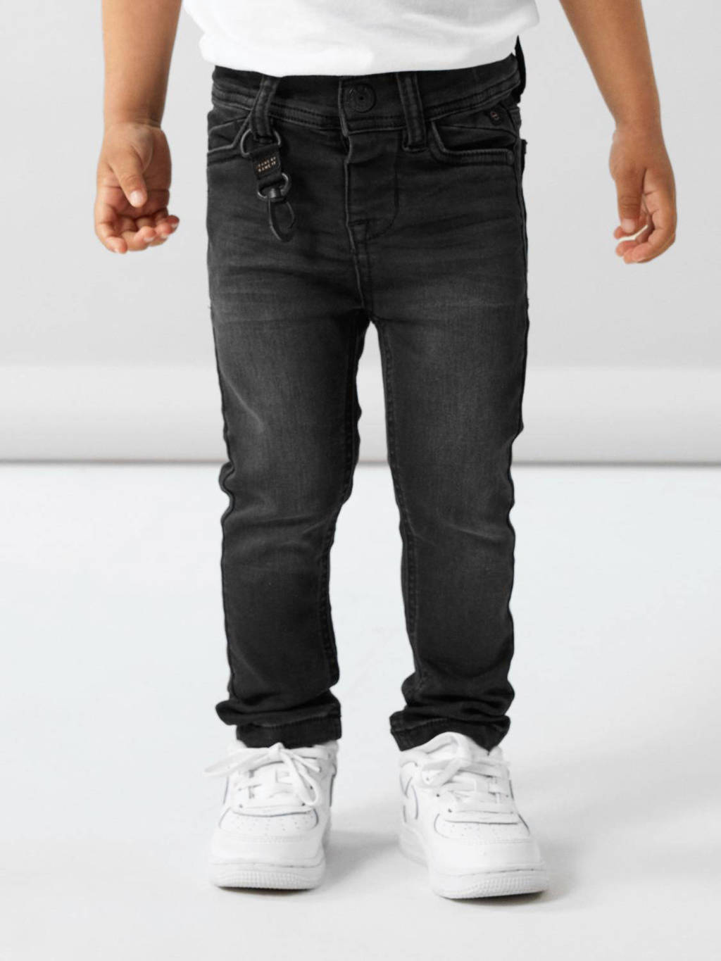 slim fit jeans NMMTHEO black denim