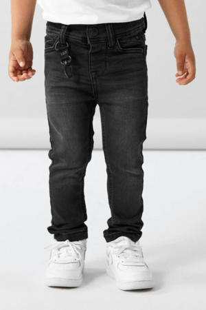 slim fit jeans NMMTHEO black denim