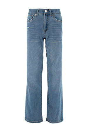 wide leg jeans blue
